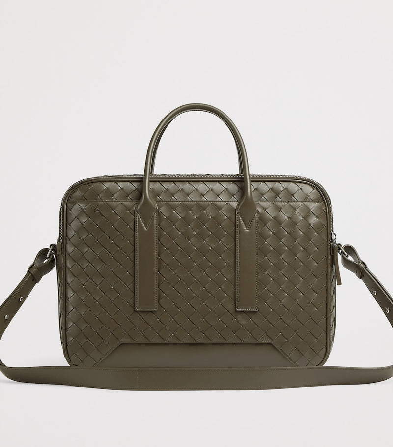 Bottega Veneta Intrecciato Getaway briefcase (British brand)