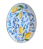 Les Ottomans Positano Lemons serving tray 46cm x 35cm, UK version