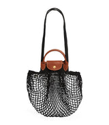 Harrods Longchamp Large Le Pliage Filet Mesh Tote Bag- Buy online at McGrocer