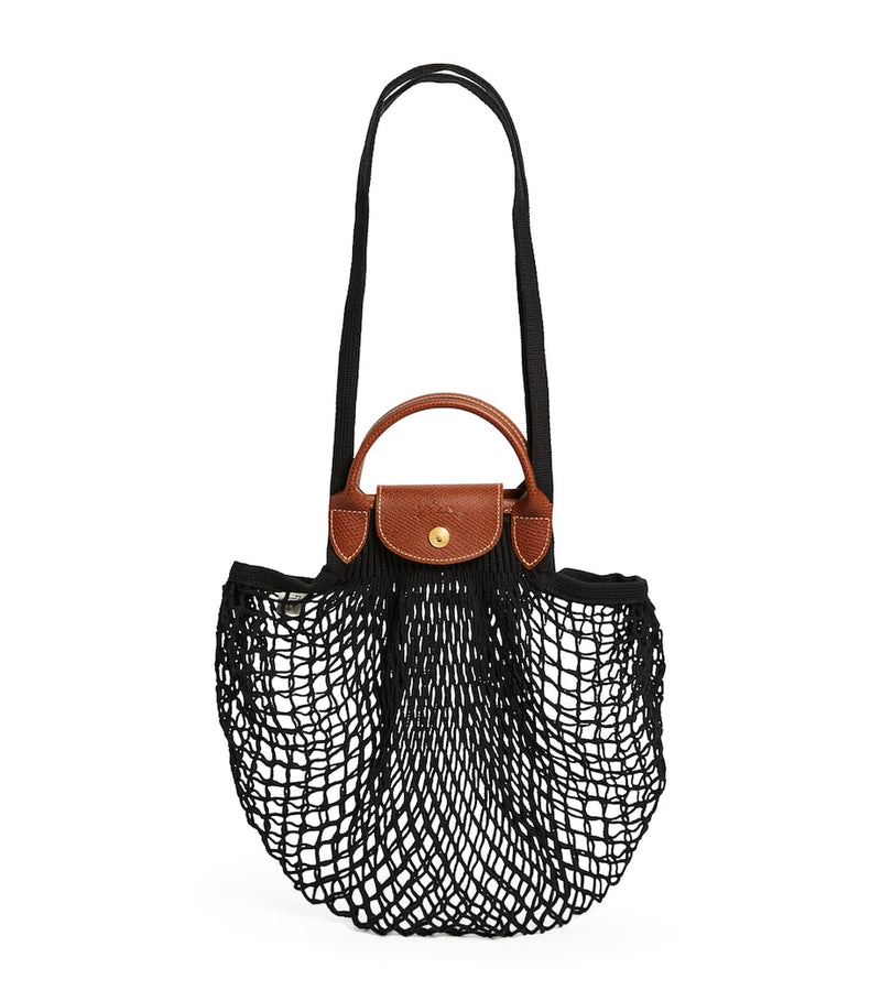 Longchamp Large Le Pliage Filet Mesh Bag, UK version