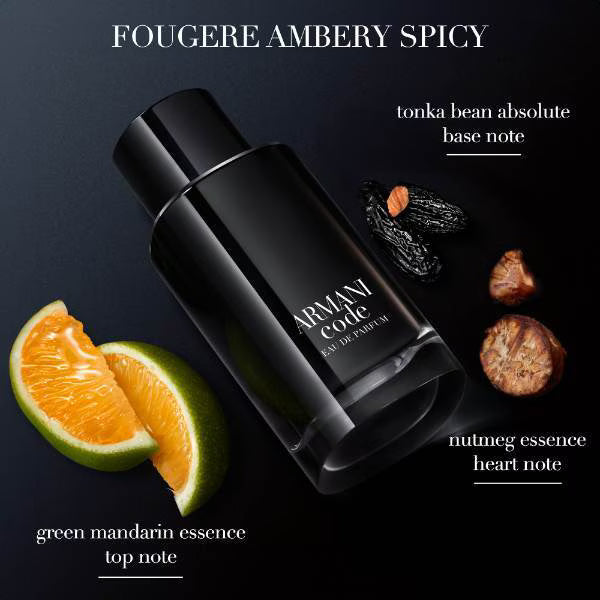 Giorgio Armani Code eau de parfum 125ml, UK version