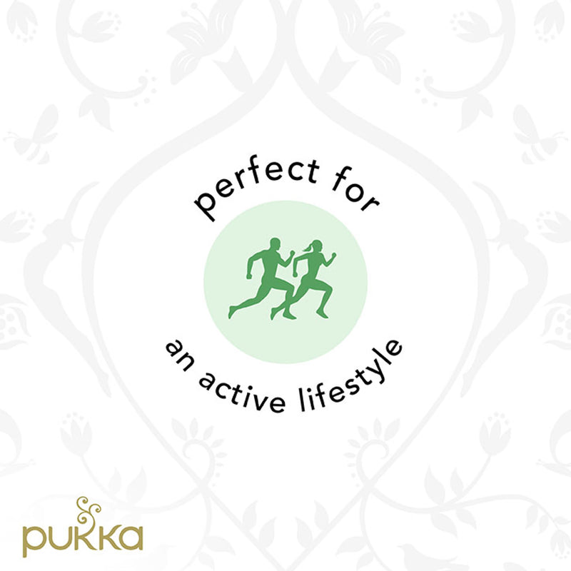 Pukka Organic Turmeric Ginger Tea 20 Bags, imported from the UK