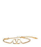 Valentino Garavani VLogo chain bracelet brass, imported from the UK