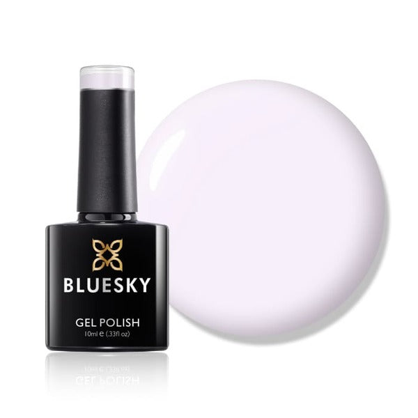 Bluesky Gel Polish Bottle In Clear Pink With Brush - British product