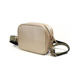 POM vegan leather gold camera shoulder bag, UK version