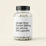 Holland & Barrett Holland & Barrett Ginger Root Extract Capsules Digestive Health 240 Count- Buy online at McGrocer