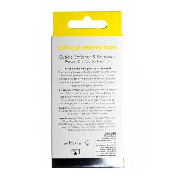 Nailoid cuticle softener remover 12ml, imported from the UK