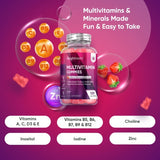 WeightWorld multivitamin gummies for men and women 120 count, imported from the UK