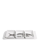 Fornasetti Porcelian Grande Pesci appetizer set - British product