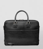 Aspinal of London Mount Street Leather Briefcase Bag (British brand)