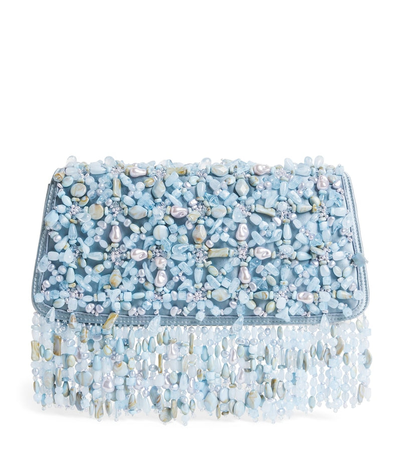Cult Gaia embellished Idalia shoulder bag, UK version