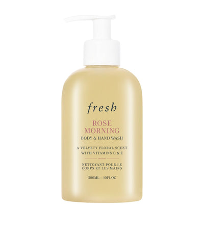 Harrods Fresh Rose Morning Body and Hand Wash 300ml- Buy online at McGrocer