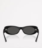 Jimmy Choo Oval Logo Sunglasses acetate frame (British brand)