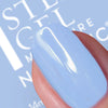 Nails.INC Nail Polish Kim Sky Blue 14ml, imported from the UK