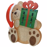 8.7ft (2.6M) Jumbo Bear with 600 LED Lights - McGrocer