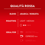 Lavazza Qualità Rossa coffee capsules 120g, UK version