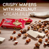Loacker Classic Napolitaner Hazelnut Wafers 90g, UK version