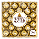 ASDA Ferrero Rocher Milk Chocolate Hazelnut Pralines Gift Box 24 Pieces 300g- Buy online at McGrocer