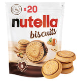 ASDA Nutella Crunchy Biscuits filled with Nutella Chocolate Biscuits 276g- Buy online at McGrocer
