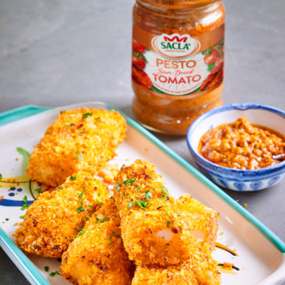Sacla sun-dried tomato pesto sauce 190g (British brand)