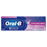 ASDA Oral-B 3D White Vitalizing Peppermint Toothpaste 75ml- Buy online at McGrocer