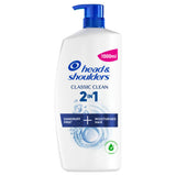 ASDA Head & Shoulders Classic Clean 2in1 Anti-Dandruff Shampoo and Conditioner 1000ml Pump- Buy online at McGrocer