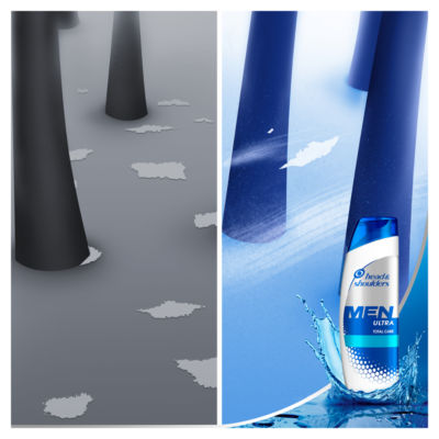 Head & Shoulders Men 2in1 anti dandruff shampoo 225ml, imported from the UK