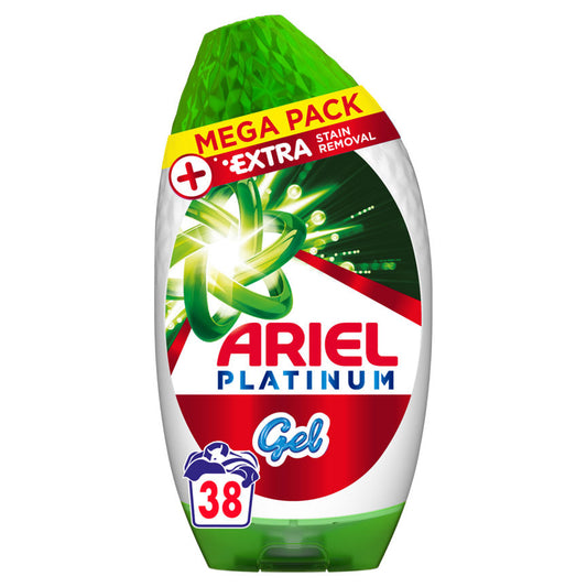Ariel Washing Liquid Laundry Detergent Gel + OXI Stain Remover Effect, 38 Washes GOODS ASDA   