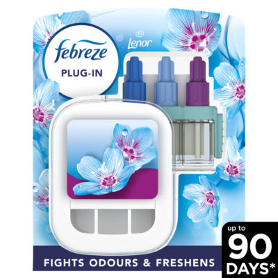 ASDA Febreze 3Volution Air Freshener Starter Kit Spring Awakening Plug-In Air Freshener 20ml- Buy online at McGrocer