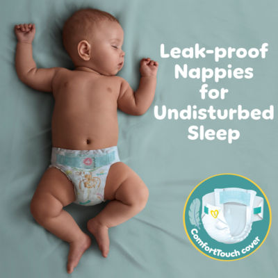 Pampers Baby-Dry size 8 nappies 52 pack, 17kg+, imported from the UK
