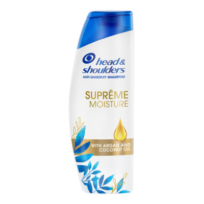 Head & Shoulders Supreme Moisture Anti-Dandruff Shampoo 400ml, UK version