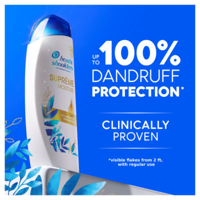Head & Shoulders Supreme Moisture Anti-Dandruff Shampoo 400ml, UK version