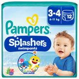 Pampers Splashers Baby Shark swim nappies size 3, imported from the UK