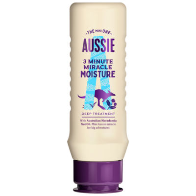Aussie 3 Minute Miracle vegan hair mask 75ml - British product