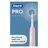 Oral-B Pro Series 1 Pink Electric Toothbrush Designed By Braun