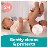 Pampers sensitive baby wipes 208 wipes, imported from the UK