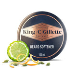 King C. Gillette Adoucissant pour barbe pour hommes 100 ml