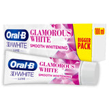 Oral B 3DWhite Luxe Glamorous White toothpaste 100ml - British product