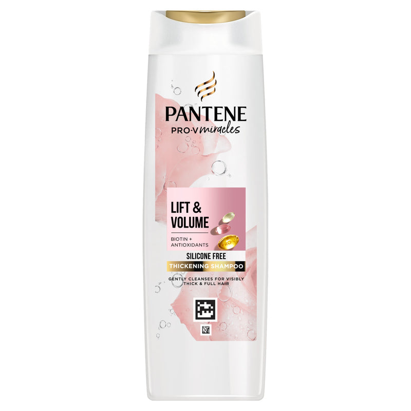 Pantene Thickening Shampoo with Biotin Silicone Free 400ml, imported from the UK