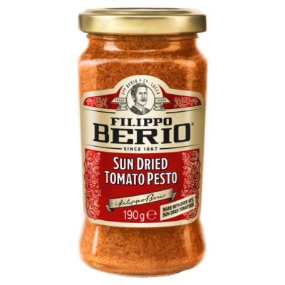 Filippo Berio sun-dried tomato pesto 190g - British product
