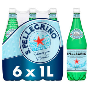 San Pellegrino Sparkling Natural Mineral Water Bottles