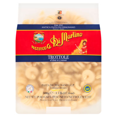 Pastificio G. Di Martino Trottole pasta 500g - British product