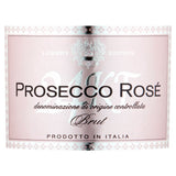24KT Prosecco Rosé Brut 750ml, imported from the UK