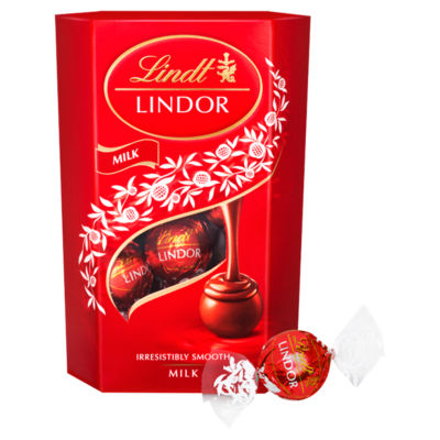 Lindt Lindor milk chocolate truffles 200g, UK version