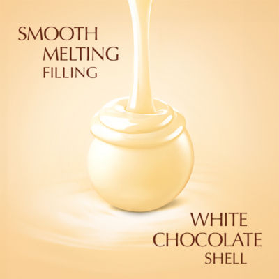 Lindt Lindor white chocolate truffles 200g, UK version