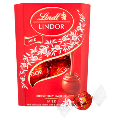 Lindt Lindor Milk Chocolate Truffles 37g, UK version