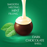 Lindt Lindor dark mint chocolate truffles 200g, UK version