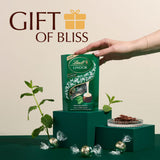 Lindt Lindor dark mint chocolate truffles 200g, UK version