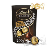 ASDA Lindt Lindor Extra Dark Chocolate Truffles Box 200g- Buy online at McGrocer