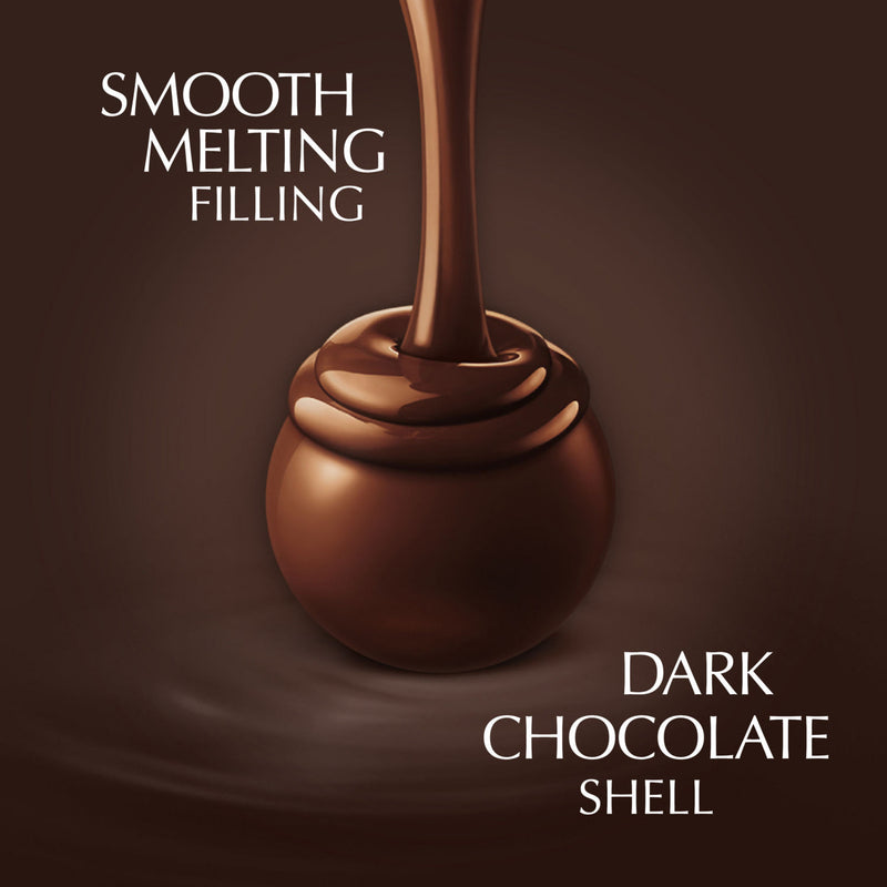 Lindt Lindor extra dark chocolate truffles 200g box, UK version
